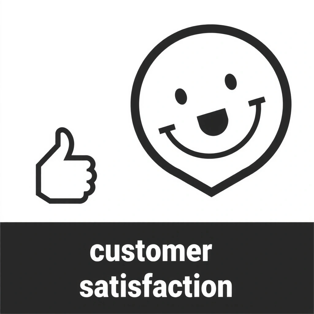 Customer satisfaction icon